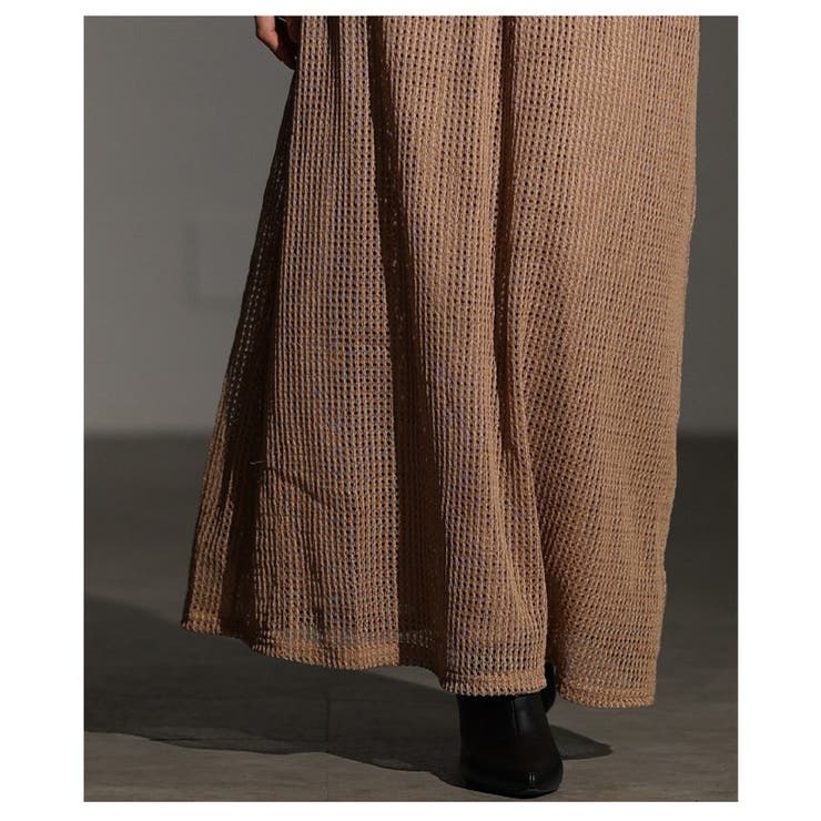 軽やかにすらり穿けるメッシュストレートロングスカート レディース ファッション | Sawa a la mode | 詳細画像11 