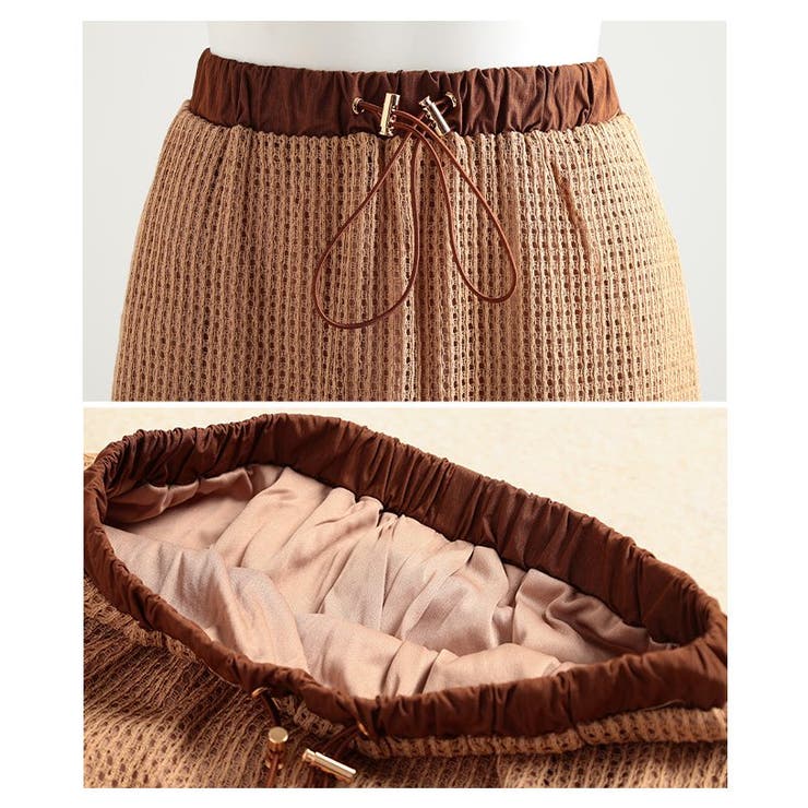 軽やかにすらり穿けるメッシュストレートロングスカート レディース ファッション | Sawa a la mode | 詳細画像23 