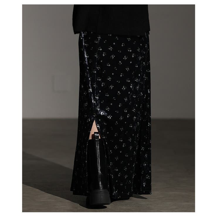 艶と線を纏う大人の小花柄ベルアキャミソールワンピース レディース ファッション | Sawa a la mode | 詳細画像10 