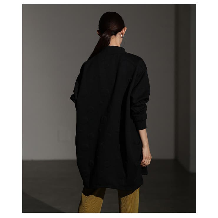 体型悩みを包み込むエンボスドットプルオーバーチュニック レディース ファッション | Sawa a la mode | 詳細画像9 