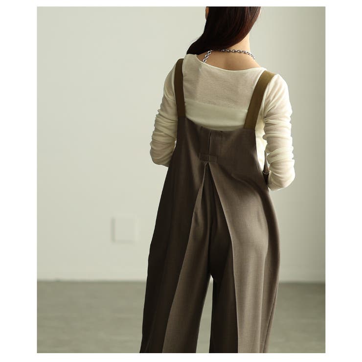 ハンサムに着る大人のサロペットパンツ レディース ファッション | Sawa a la mode | 詳細画像8 