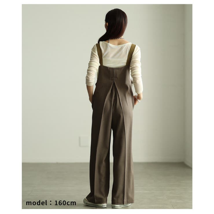 ハンサムに着る大人のサロペットパンツ レディース ファッション | Sawa a la mode | 詳細画像11 