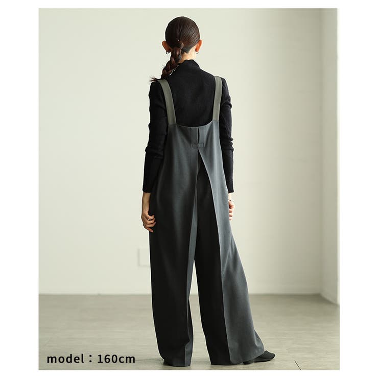 ハンサムに着る大人のサロペットパンツ レディース ファッション | Sawa a la mode | 詳細画像17 
