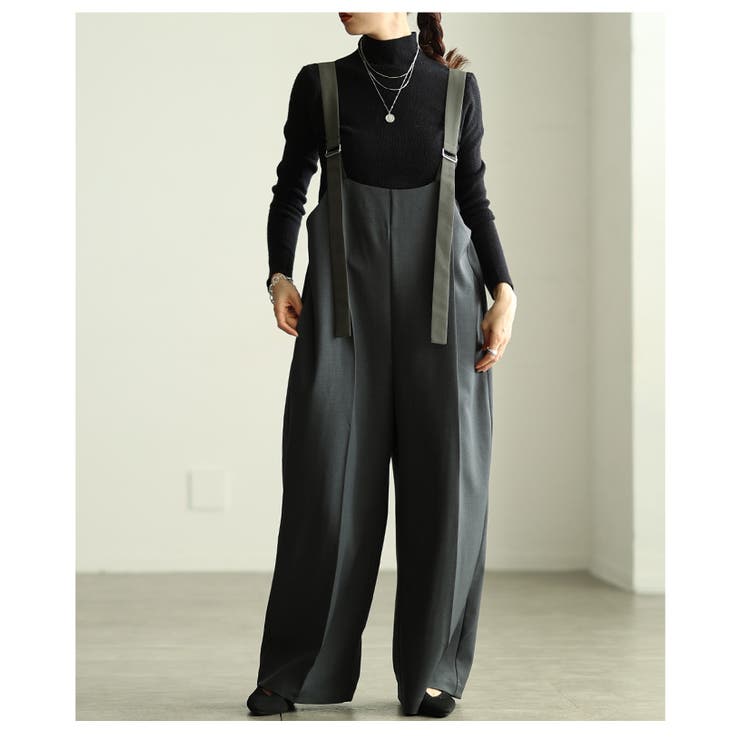 ハンサムに着る大人のサロペットパンツ レディース ファッション | Sawa a la mode | 詳細画像22 