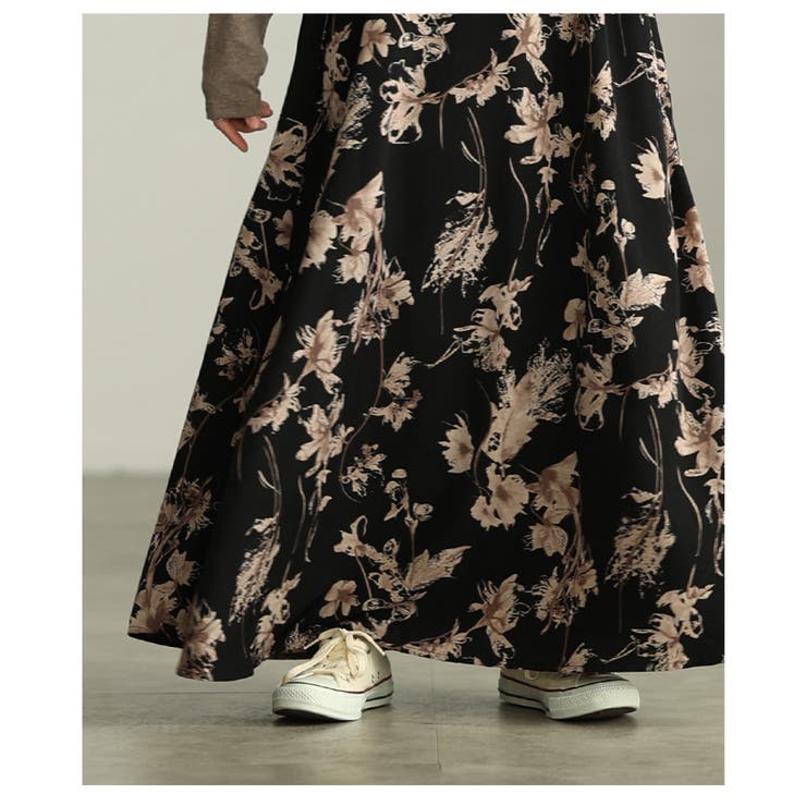 大人モダンな花模様に魅了する花柄フレアスカート レディース ファッション | Sawa a la mode | 詳細画像16 