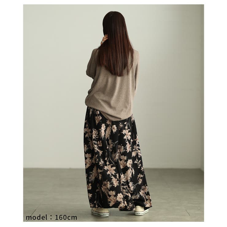 大人モダンな花模様に魅了する花柄フレアスカート レディース ファッション | Sawa a la mode | 詳細画像18 