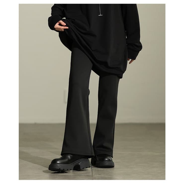 脚長見えするボンディングフレアレギンスパンツ レディース ボトムス | Sawa a la mode | 詳細画像4 