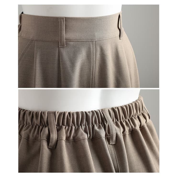 大人の品格漂うプリーツ切替ロングスカート レディース ボトムス | Sawa a la mode | 詳細画像19 