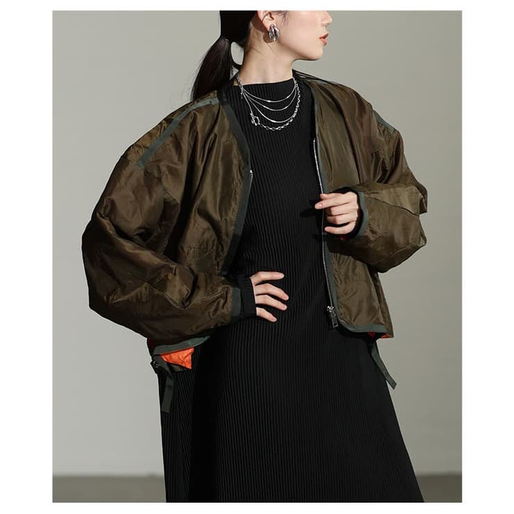 こなれ感をつくるミリタリーショートジャケット レディース アウター | Sawa a la mode | 詳細画像4 