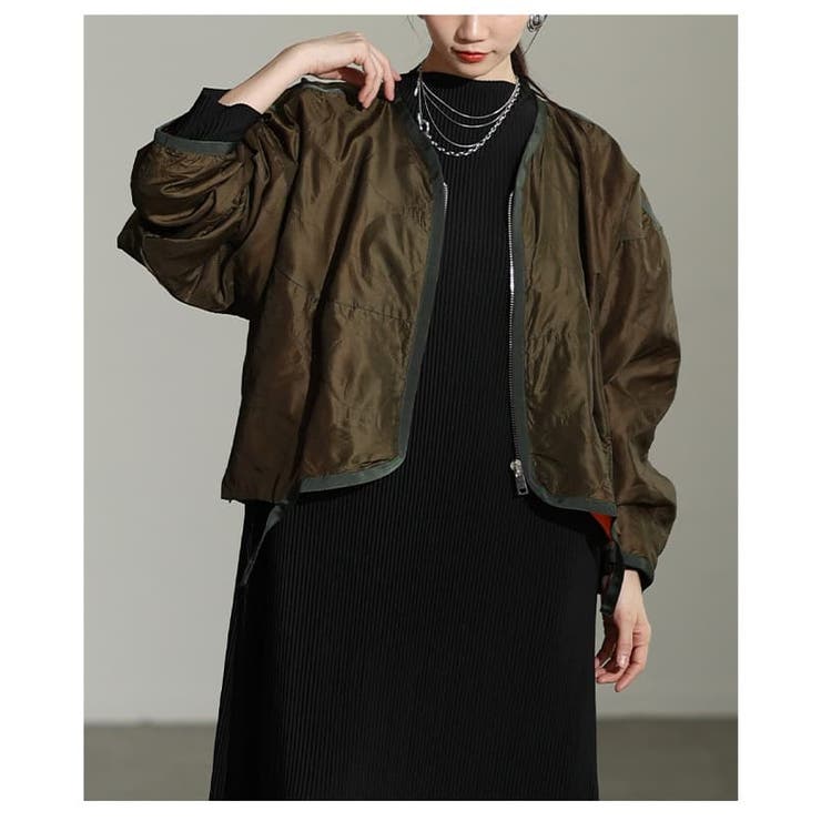 こなれ感をつくるミリタリーショートジャケット レディース アウター | Sawa a la mode | 詳細画像8 