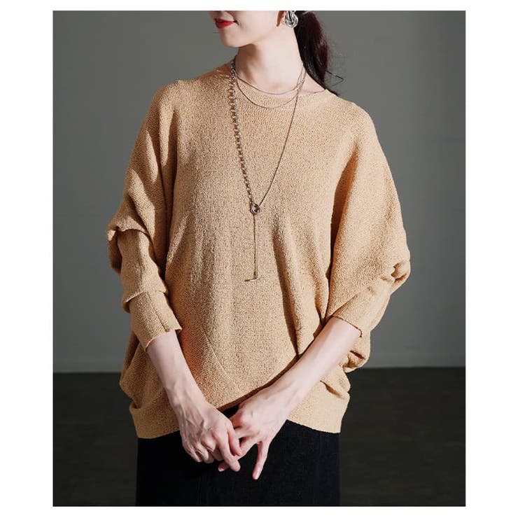 こなれ感漂うドルマンニットトップス レディース トップス | Sawa a la mode | 詳細画像4 