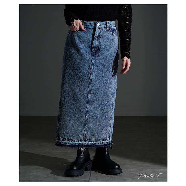 後ろ姿で差がつくバックフレアヘムデニムスカート レディース ボトムス | Sawa a la mode | 詳細画像2 