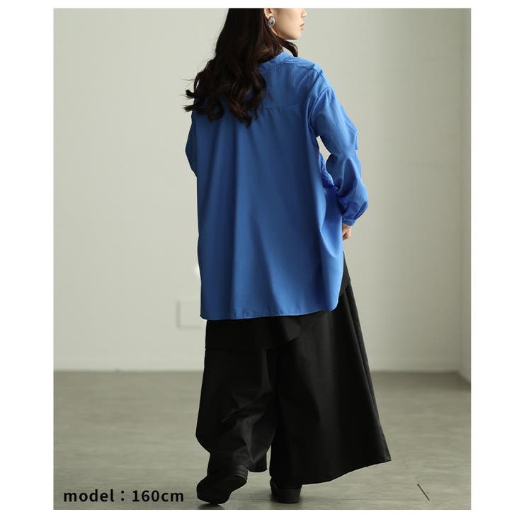 個性が光るドロストレイヤードスカートライクワイドパンツ レディース ファッション | Sawa a la mode | 詳細画像21 