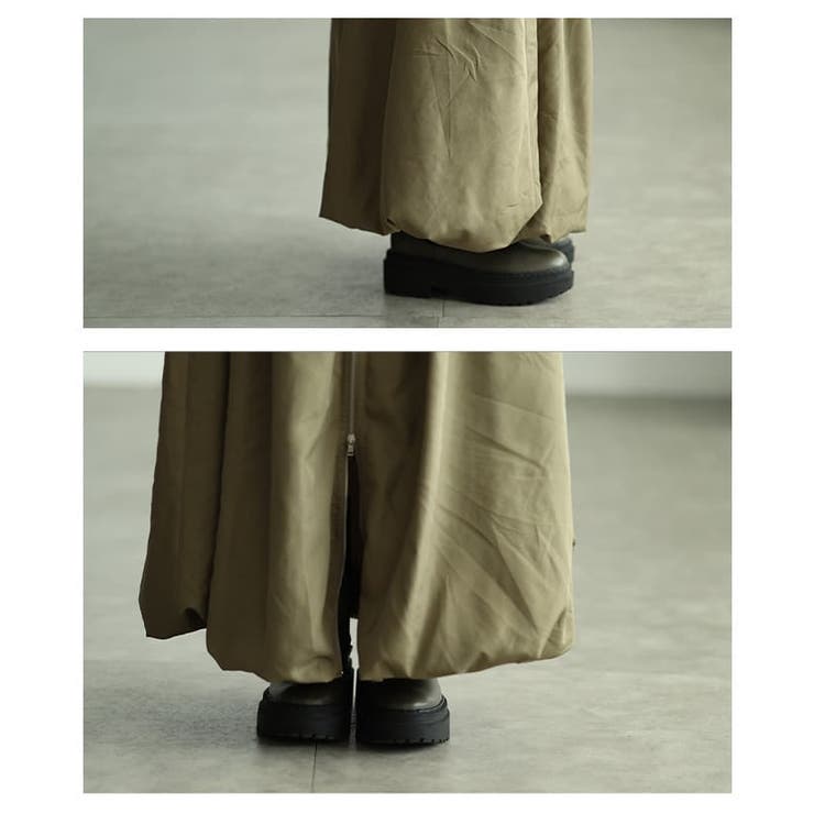 シンプルなのに印象的なフロントジップバルーンスカート レディース スカート | Sawa a la mode | 詳細画像5 