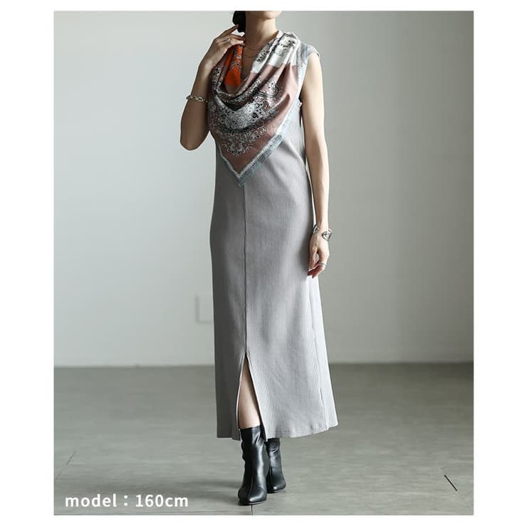 色の重なりで魅せるパネルペイズリープリントスカーフ レディース スカーフ | Sawa a la mode | 詳細画像7 