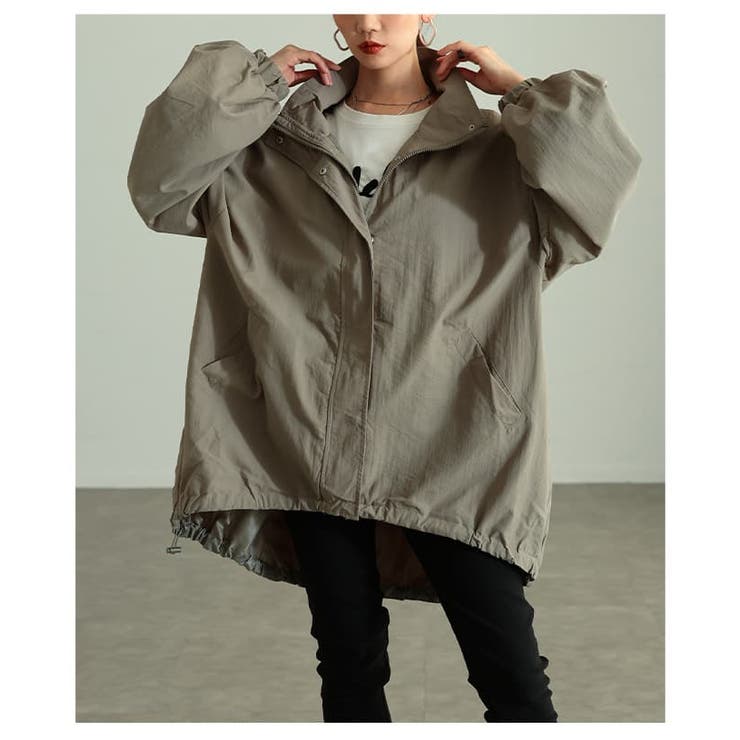 羽織るだけでこなれるモンスターパーカー レディース アウター | Sawa a la mode | 詳細画像12 