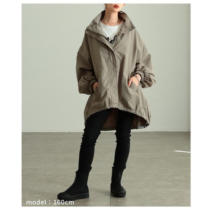 羽織るだけでこなれるモンスターパーカー レディース アウター | Sawa a la mode | 詳細画像13 