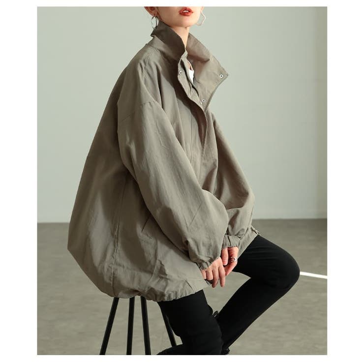 羽織るだけでこなれるモンスターパーカー レディース アウター | Sawa a la mode | 詳細画像14 