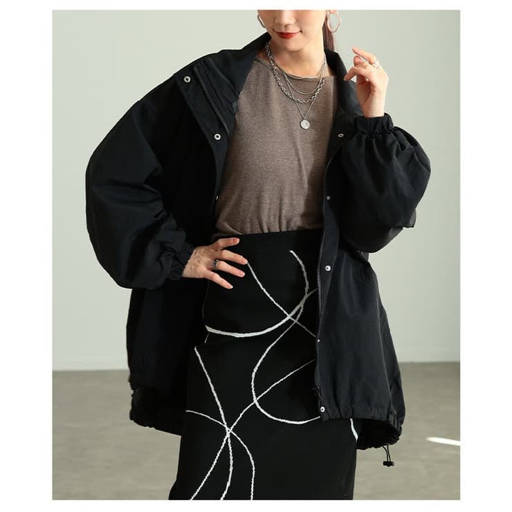 羽織るだけでこなれるモンスターパーカー レディース アウター | Sawa a la mode | 詳細画像15 