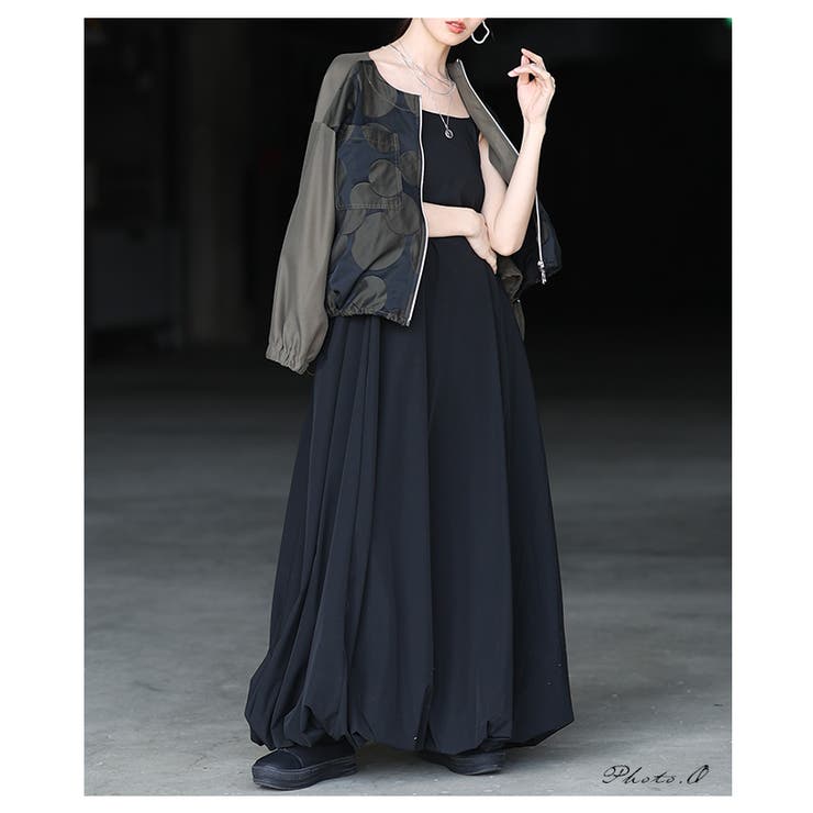 シルエットで魅せるバルーンキャミソールワンピース レディース ファッション | Sawa a la mode | 詳細画像2 