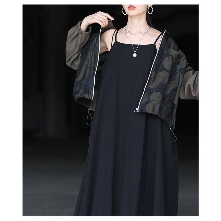 シルエットで魅せるバルーンキャミソールワンピース レディース ファッション | Sawa a la mode | 詳細画像4 