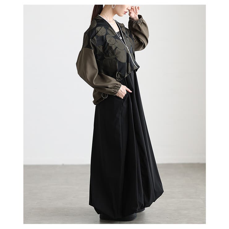 シルエットで魅せるバルーンキャミソールワンピース レディース ファッション | Sawa a la mode | 詳細画像7 