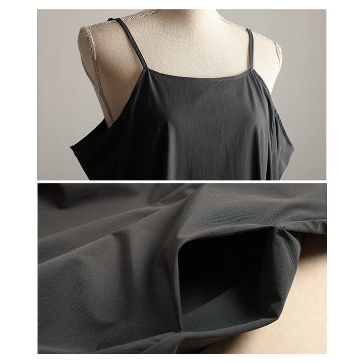 シルエットで魅せるバルーンキャミソールワンピース レディース ファッション | Sawa a la mode | 詳細画像23 