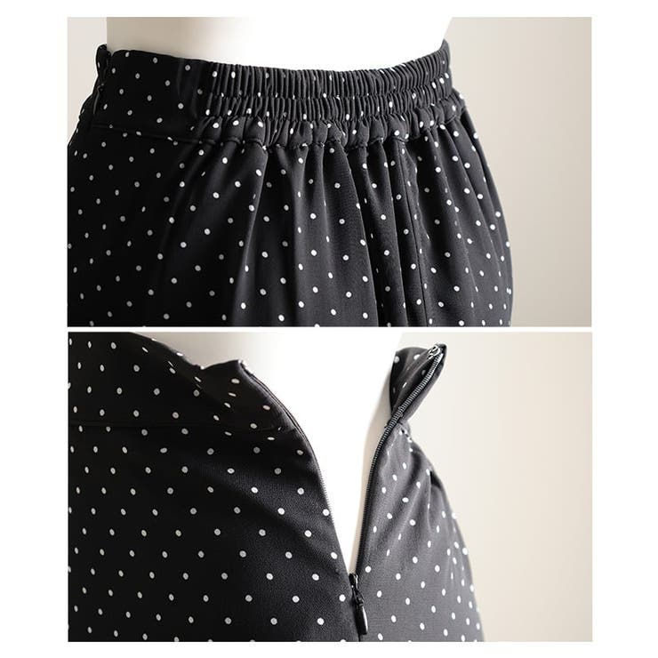 透け感で魅せるシアードットロングスカート レディース スカート | Sawa a la mode | 詳細画像19 