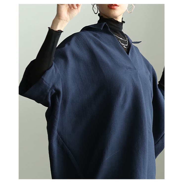 ラフに大人見えするドルマンスリーブスキッパーシャツ レディース ファッション | Sawa a la mode | 詳細画像20 
