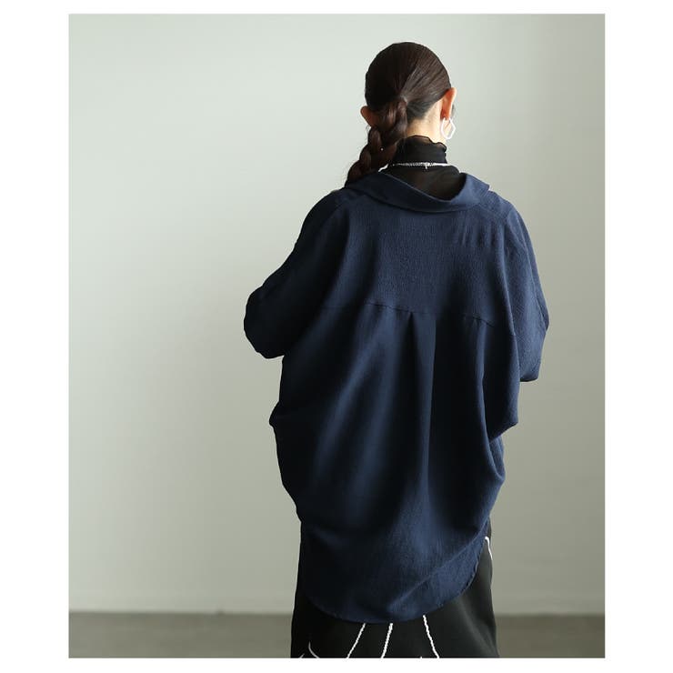 ラフに大人見えするドルマンスリーブスキッパーシャツ レディース ファッション | Sawa a la mode | 詳細画像22 