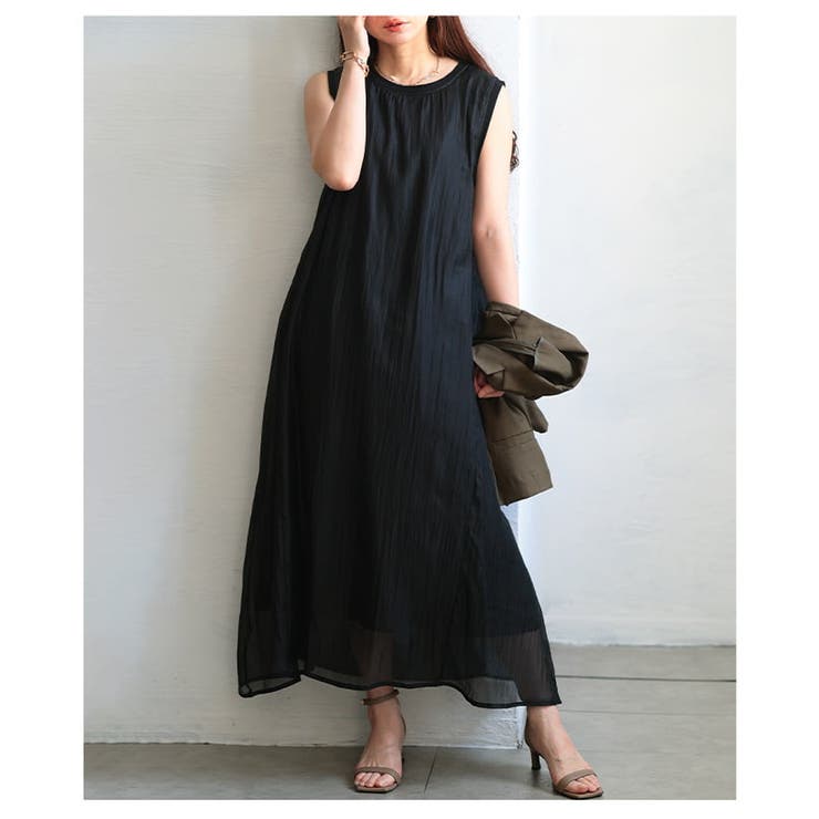 軽さで魅せるオーガンジーレイヤードワンピース レディース ワンピース | Sawa a la mode | 詳細画像18 