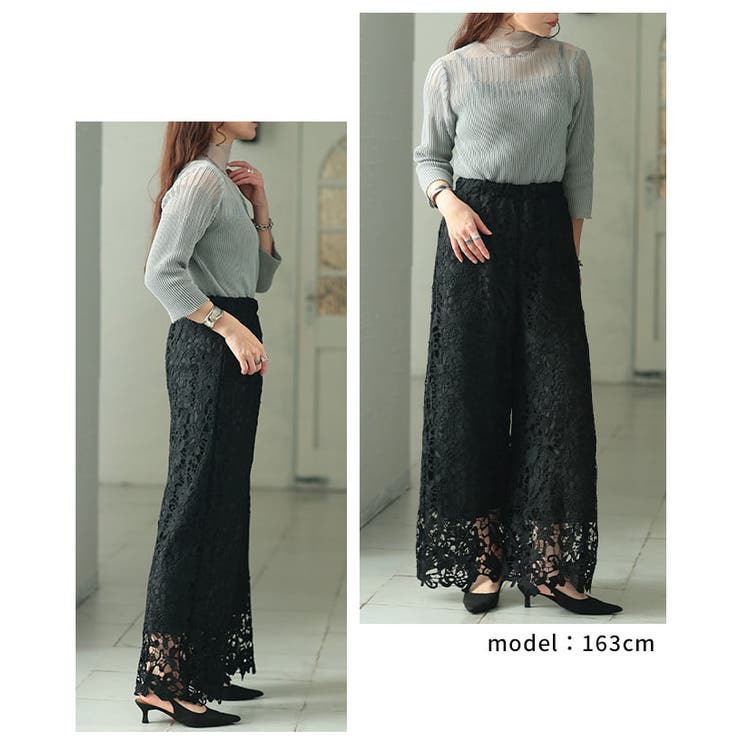 透けて魅せるシアーサマーニットトップス レディース トップス | Sawa a la mode | 詳細画像10 