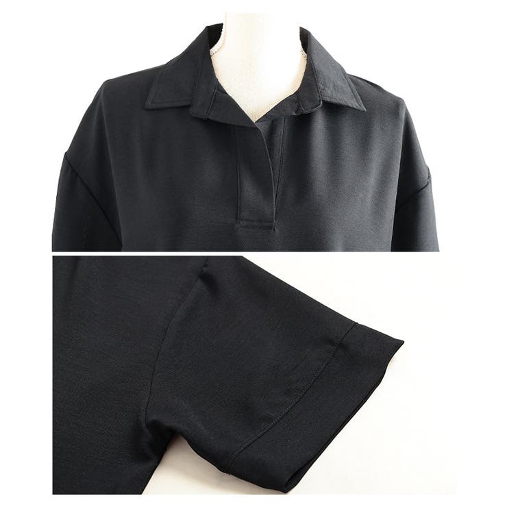 軽快さを生むライトジョーゼットスキッパーロングシャツ レディース ファッション | Sawa a la mode | 詳細画像23 