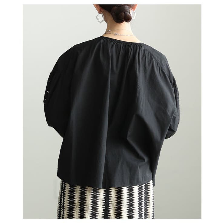 ナチュラルに纏うインド綿ピンタックブラウス レディース トップス | Sawa a la mode | 詳細画像9 