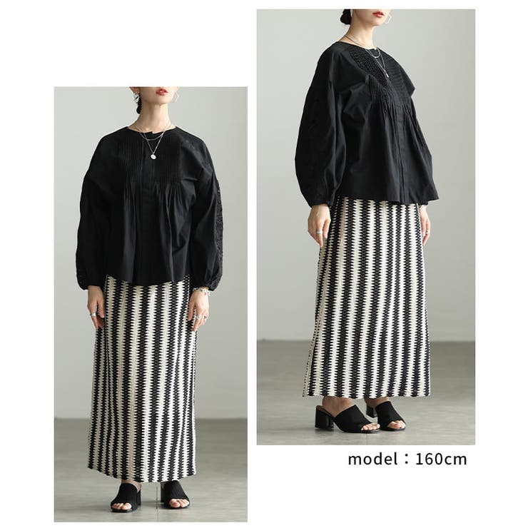 ナチュラルに纏うインド綿ピンタックブラウス レディース トップス | Sawa a la mode | 詳細画像10 