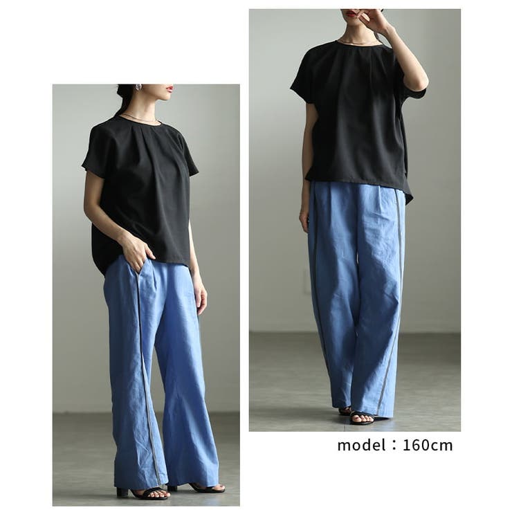 シルエットで差がつくタックデザインブラウス レディース トップス | Sawa a la mode | 詳細画像10 