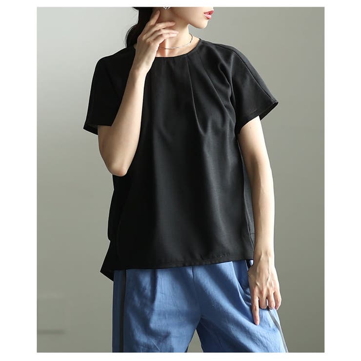シルエットで差がつくタックデザインブラウス レディース トップス | Sawa a la mode | 詳細画像12 