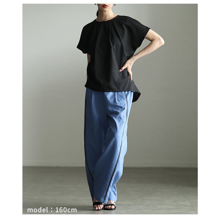 シルエットで差がつくタックデザインブラウス レディース トップス | Sawa a la mode | 詳細画像13 