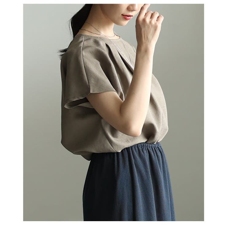 シルエットで差がつくタックデザインブラウス レディース トップス | Sawa a la mode | 詳細画像16 