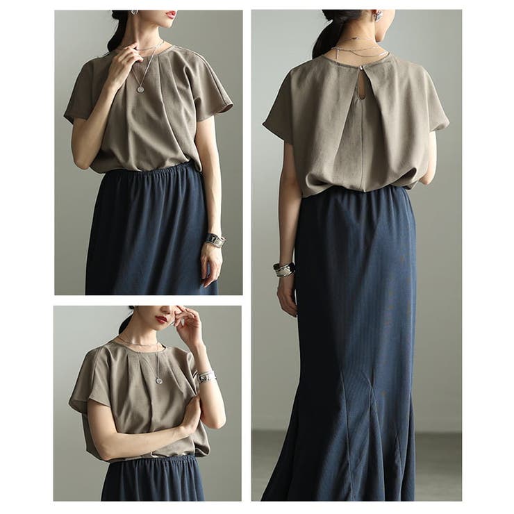 シルエットで差がつくタックデザインブラウス レディース トップス | Sawa a la mode | 詳細画像17 