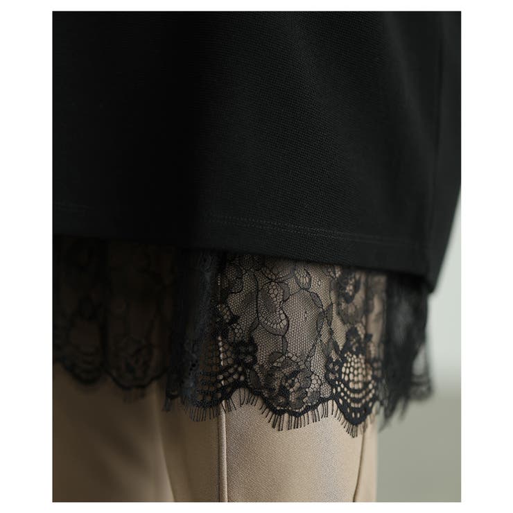 華やぎを忍ばせる裾レースフレアシルエットタンクトップ レディース ファッション | Sawa a la mode | 詳細画像17 