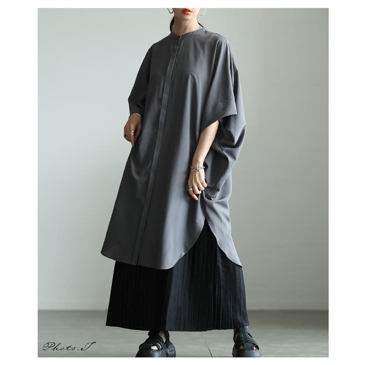 大人の余裕感じるオーバーサイズシャツチュニック レディース ファッション | Sawa a la mode | 詳細画像2 