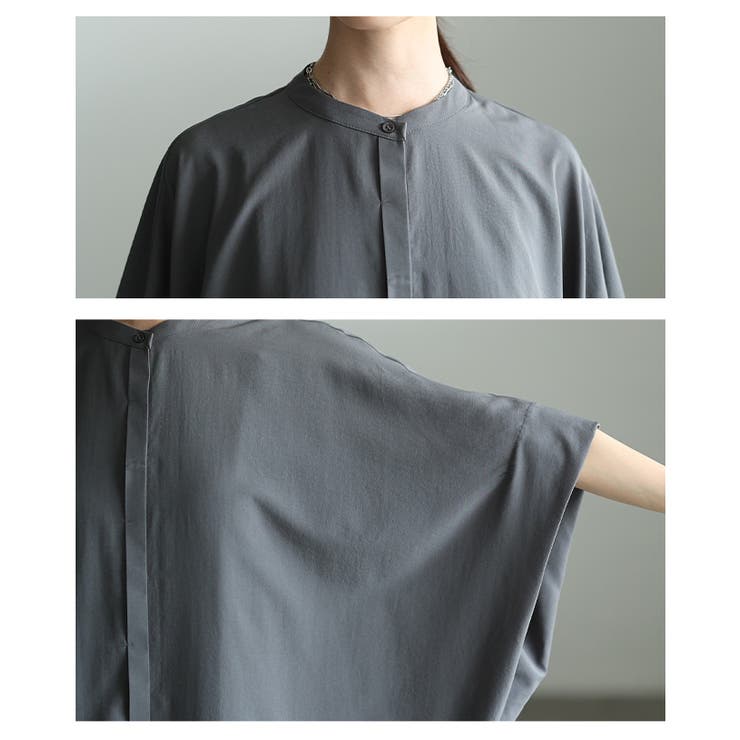 大人の余裕感じるオーバーサイズシャツチュニック レディース ファッション | Sawa a la mode | 詳細画像5 