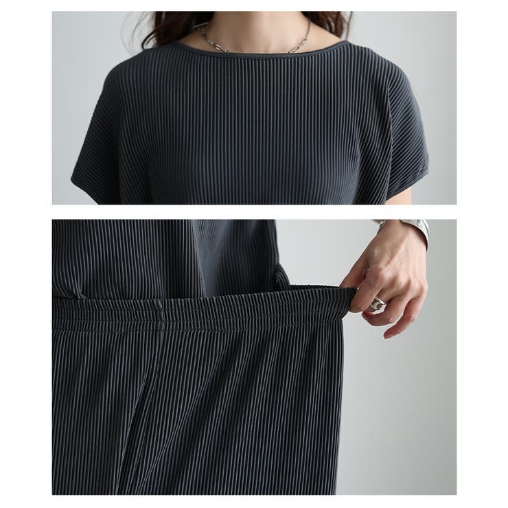 着こなし自在なプリーツカットソーセットアップ レディース ファッション | Sawa a la mode | 詳細画像5 