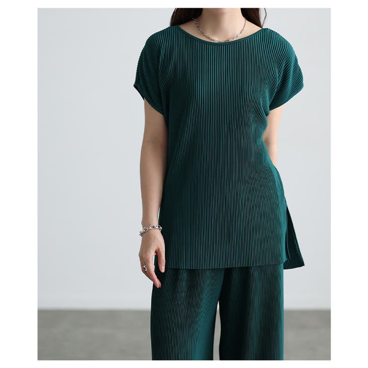 着こなし自在なプリーツカットソーセットアップ レディース ファッション | Sawa a la mode | 詳細画像20 