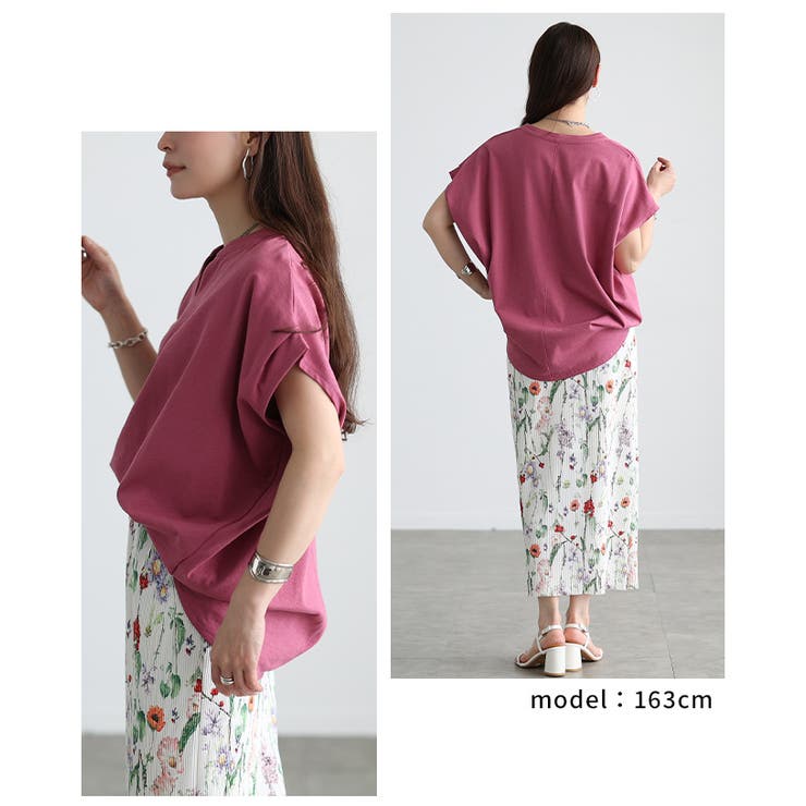着回し力抜群なドルマンスリーブキーネックプルオーバー レディース ファッション | Sawa a la mode | 詳細画像13 