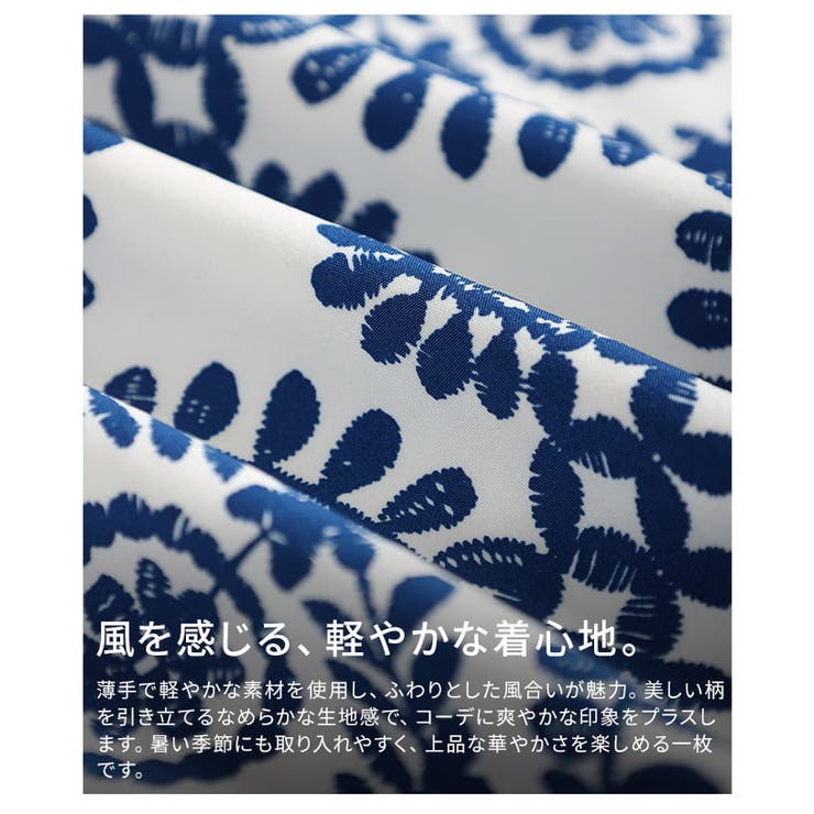 着るだけで絵になるオリエンタル刺繍風プリントワンピース レディース ワンピース | Sawa a la mode | 詳細画像11 
