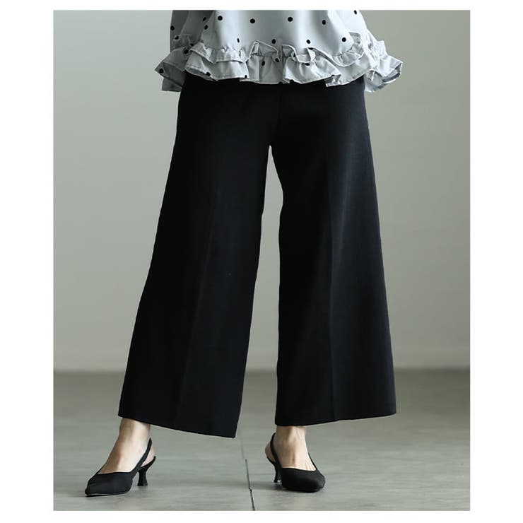 品よく決まる配色デザインサマーニットセットアップ レディース 上下セット | Sawa a la mode | 詳細画像15 