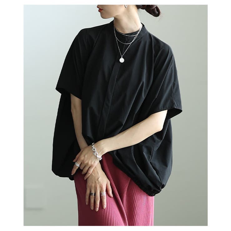 超伸縮でラクに着れるストレッチドルマンシャツブラウス レディース トップス | Sawa a la mode | 詳細画像4 