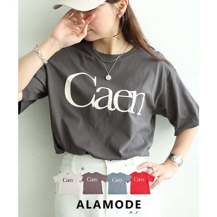 デイリーに頼れるロゴプリントTシャツ レディース トップス | Sawa a la mode | 詳細画像1 